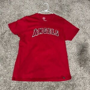'47 Brand Red Angels Short Sleeve Tee